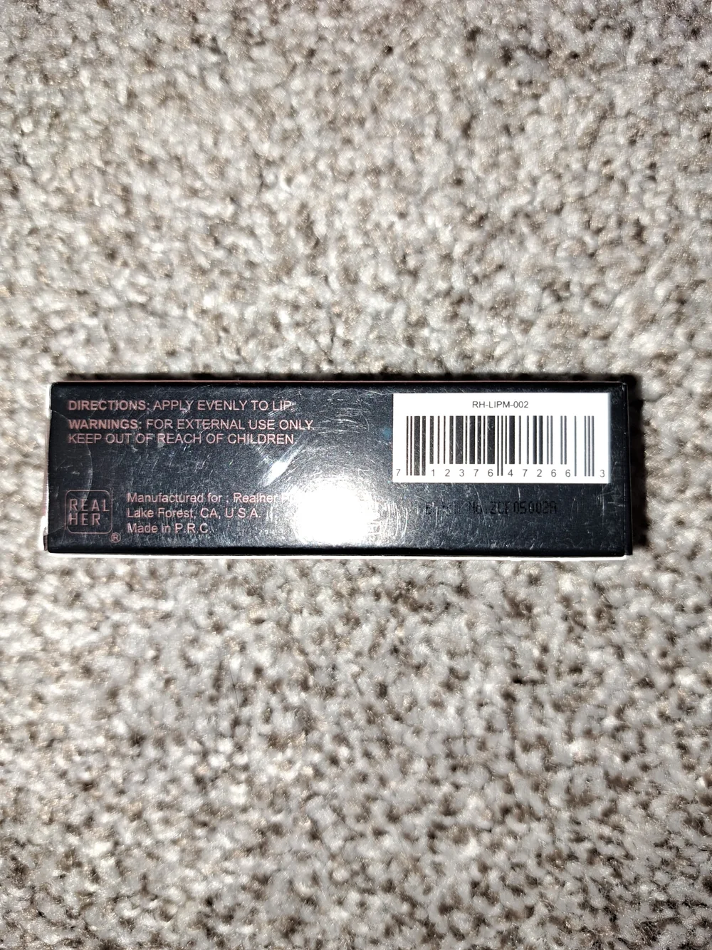 REALHER I Am A Leader Matte Lipstick - Red Color, new